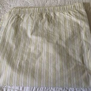 Simply shabby chic Striped Fabric shower curtain